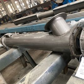 क्षैतिज ट्यूब पेंच कन्वेयर / ट्यूबलर पेंच कन्वेयर 220v OEM सेवा